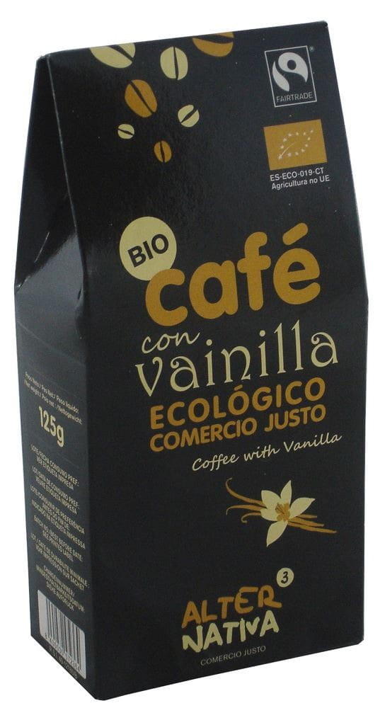 Café moulu à la vanille BIO 125 g - ALTERNATIVA