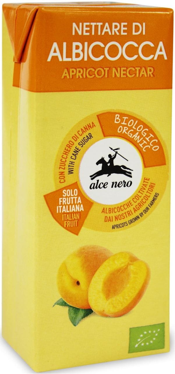 Nectar d'abricot BIO 200 ml - ALCE NERO