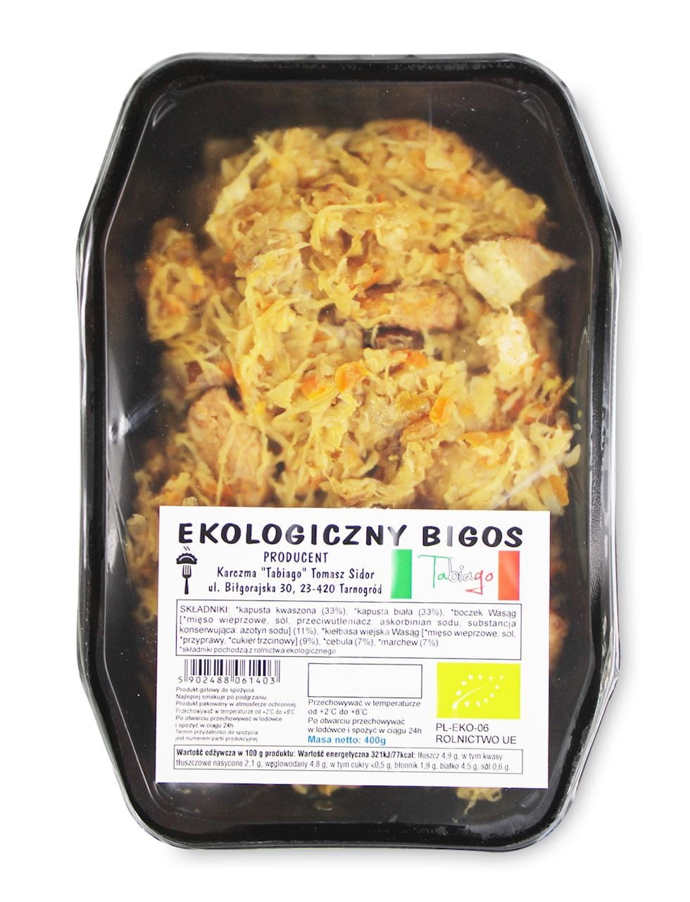 Fêtes - bigos BIO 400 g - KARCZMA TABIAGO