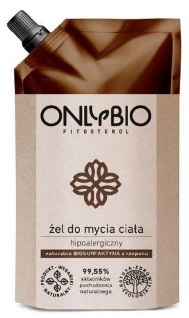 Gel douche hypoallergénique recharge 500 ml ONLYBIO