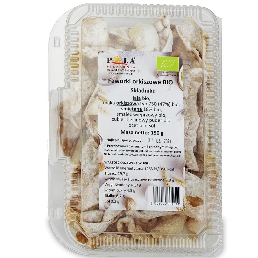 Faworki épeautre BIO 150 g - POLA