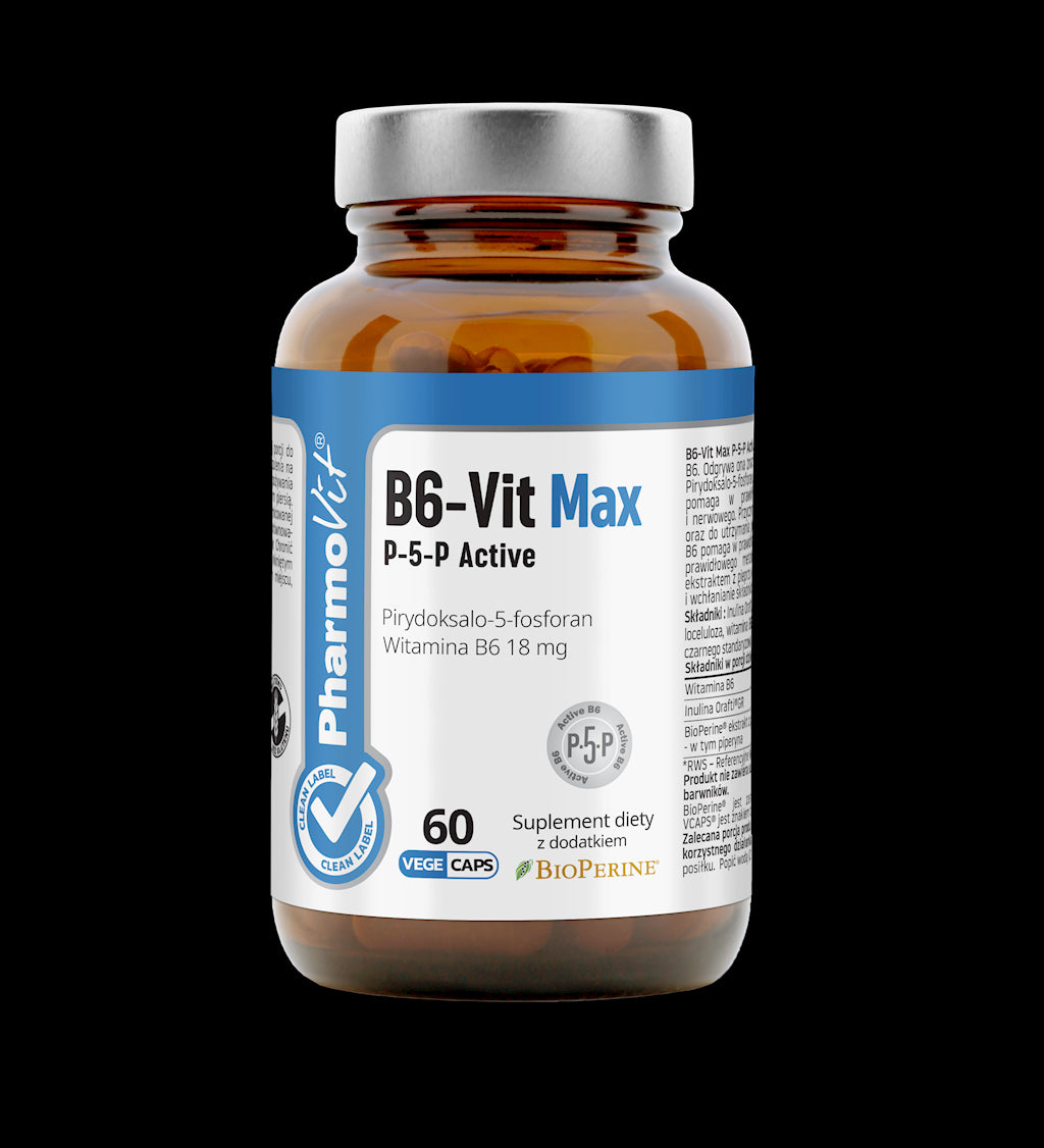 Vitamine B6 60 gélules 1801 g - PHARMOVIT