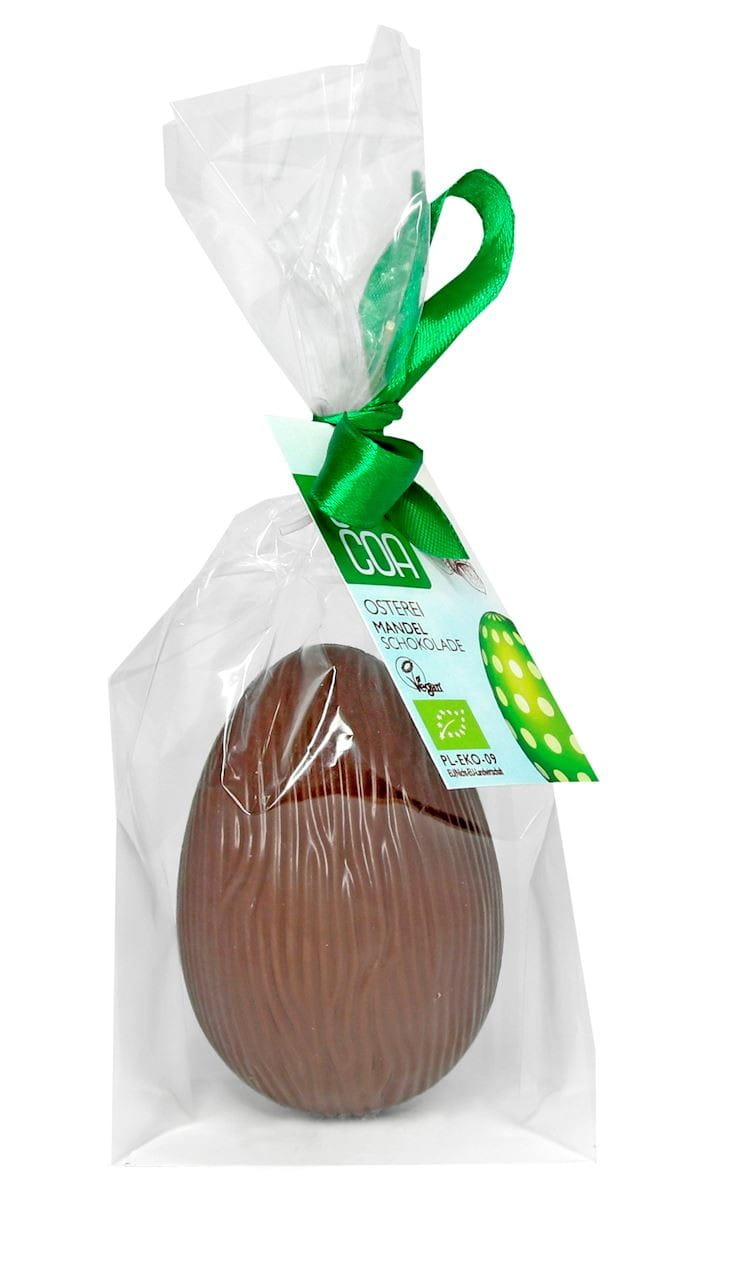 Oeuf Chocolat Amande BIO 55 g - CACAO