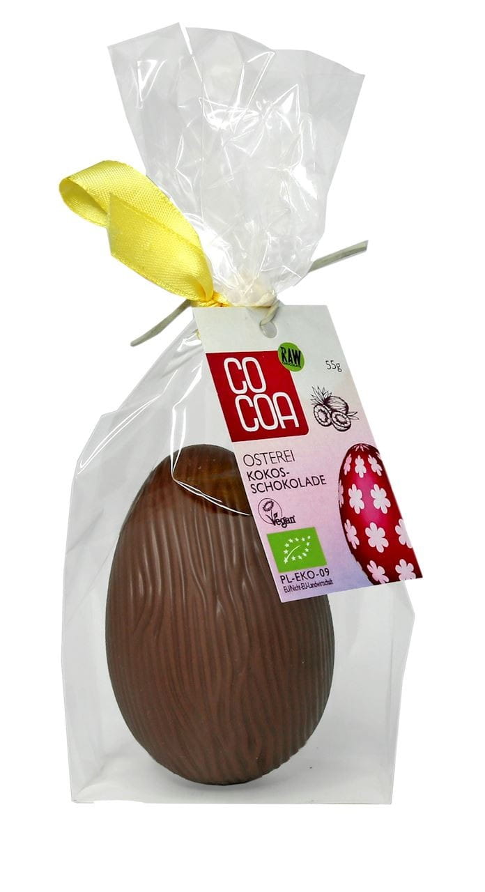 Oeuf au chocolat coco BIO 55 g - CACAO