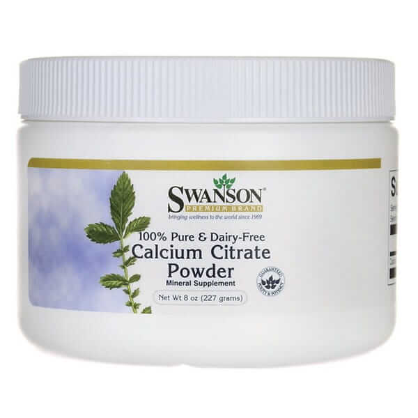 Citrate de Calcium 100% Pureté 227g SWANSON