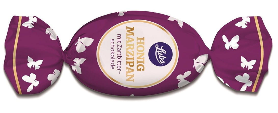 Oeuf au massepain et miel enrobé de chocolat BIO 40 g - LUBS