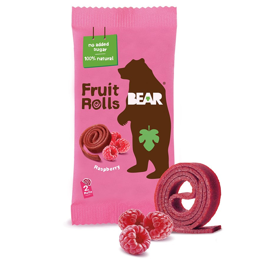 Ahududu Dolgulu Meyve Rulo 20g - BEAR