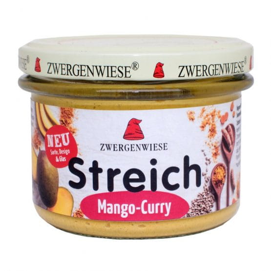 Pâte de tournesol à la mangue et curry sans gluten BIO 180 g - ZWERGENWIESE