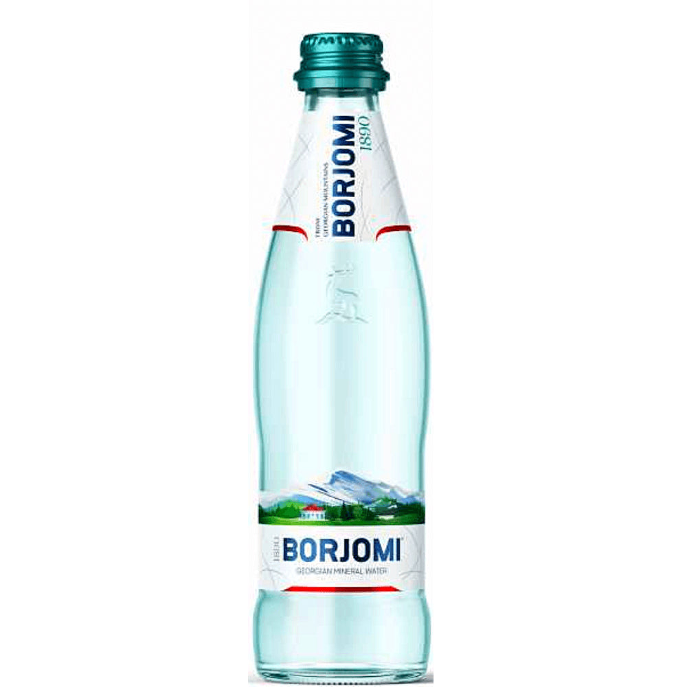 Verre à eau minérale pétillante 500 ml - BORJOMI