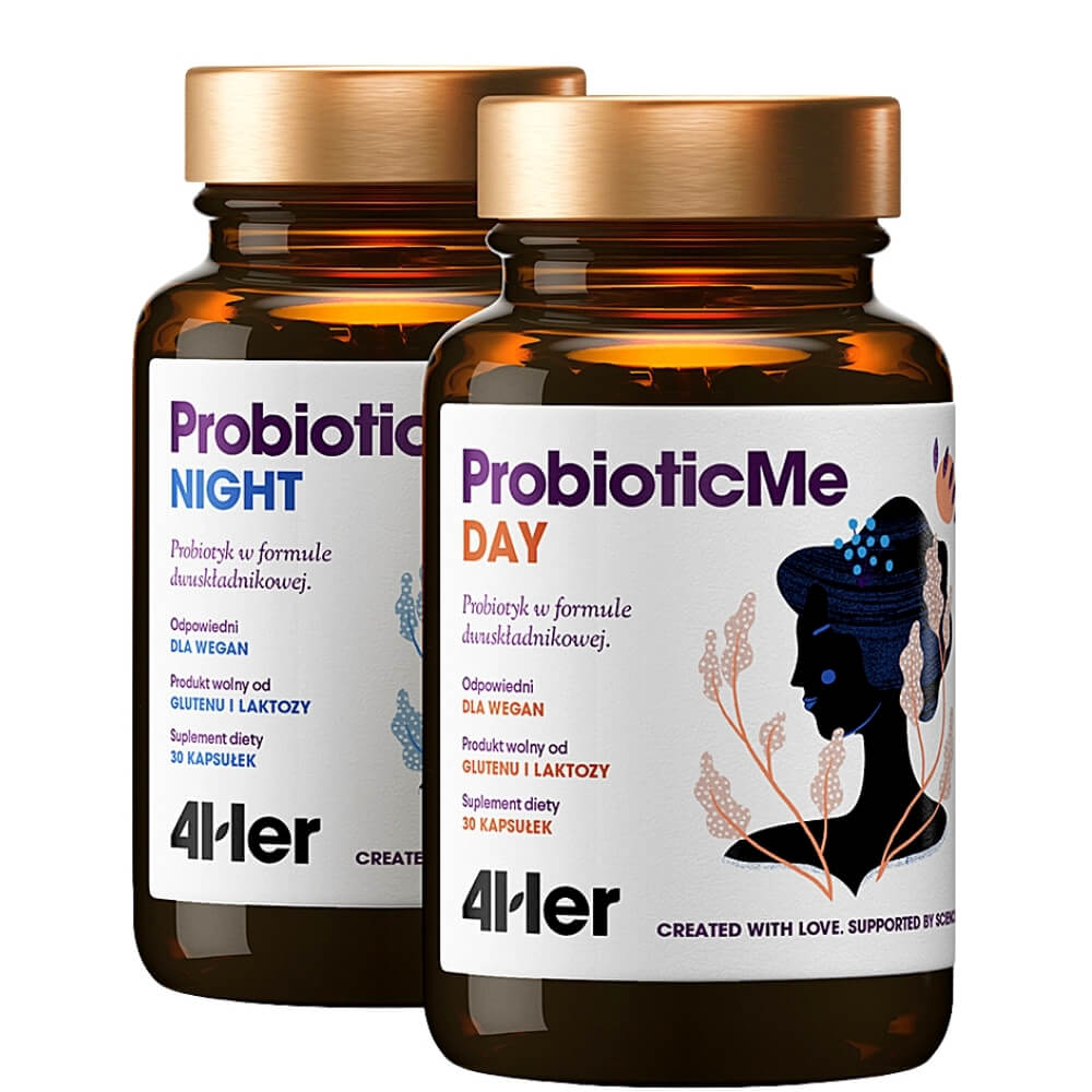 Probioticme Probiotique jour & nuit double formule d'ingrédients 60 capsules HEALTHLABS