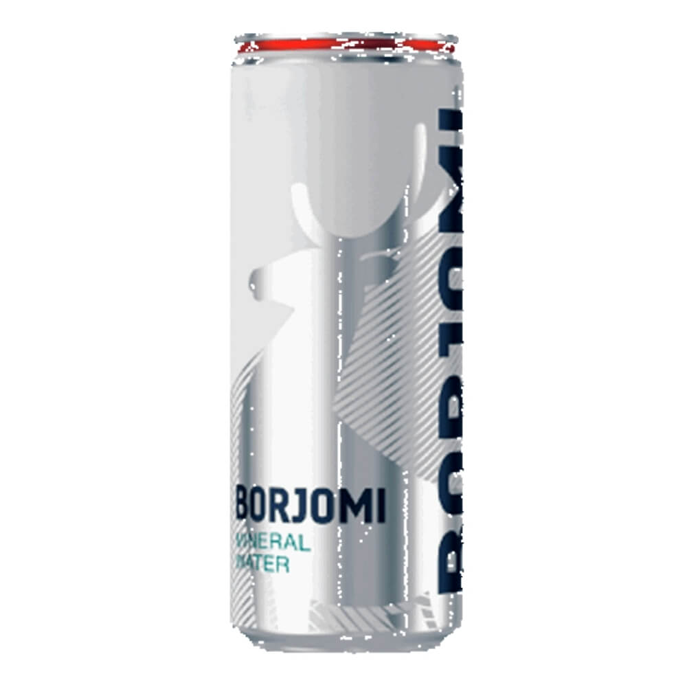 Eau minérale pétillante bidon 330 ml - BORJOMI