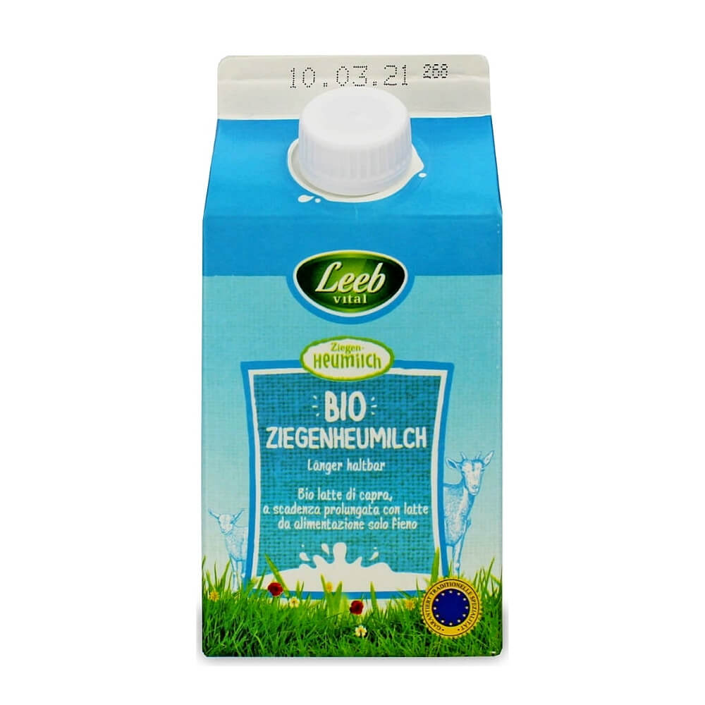 Lait frais de chèvre (min. 3% MG) BIO 500 ml - LEEB VITAL