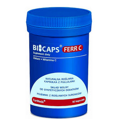 Bicaps ferr C fer + Vitamine C 60 gélules FORMEDS