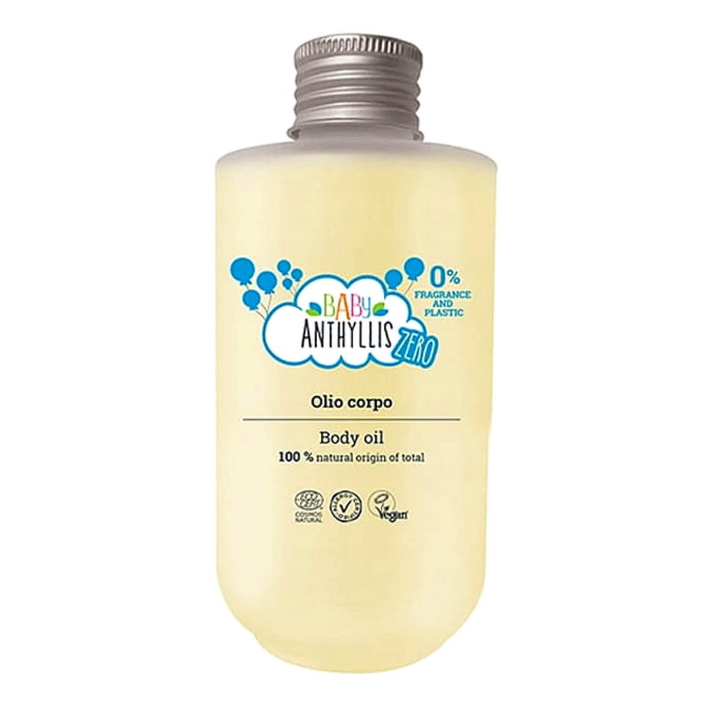 Huile corporelle éco Amande pour enfants 125 ml (verre) - BABY ANTHYLLIS ZERO