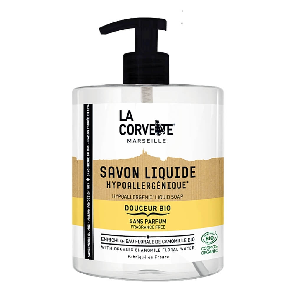 Savon liquide eco naturel de Marseille 500 ml - LA CORVETTE