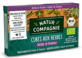 Bouillon - cubes aux herbes BIO 80 g - NATUR COMPAGNIE