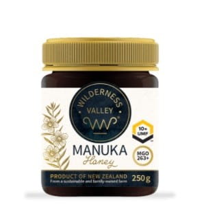 Miel de Manuka UMF 10 + MGO 263 + 250 g WILDERNESS VALLEY EKOWITAL