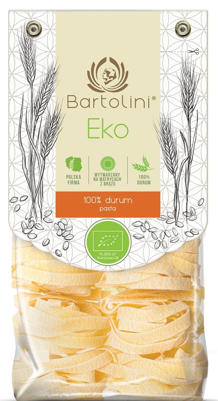 Pâtes (semoule) nids de spaghetti alla chitarra BIO 250 g - BARTOLINI