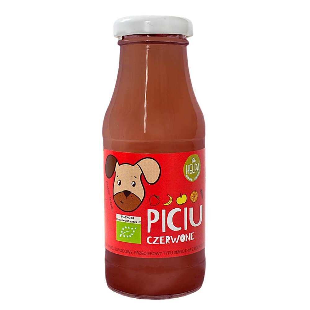 Rouge à boire (smoothie à la bouillie de petit épeautre) BIO 200 ml - HELPA