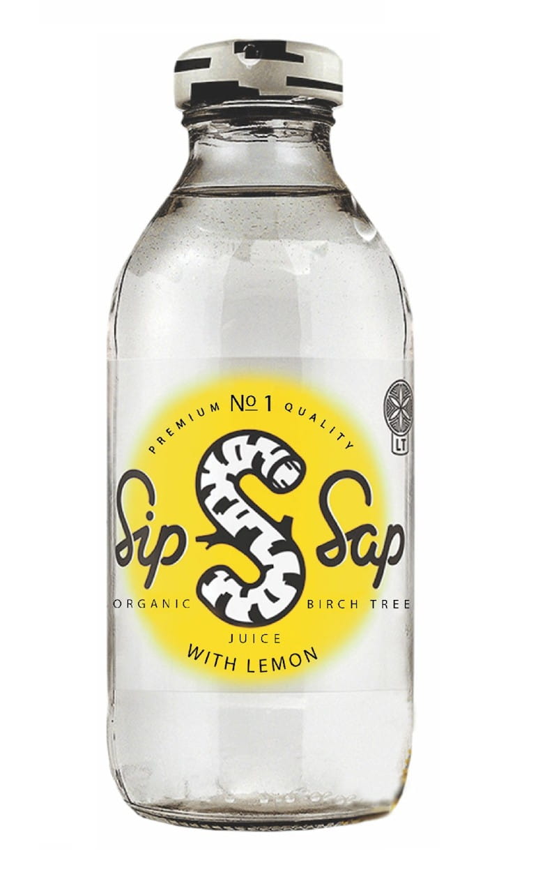 Jus de bouleau au jus de citron sans gluten BIO 330 ml - SIPSAP