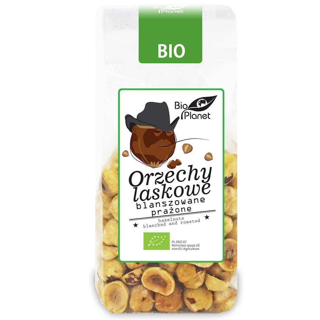 Noisettes mondées torréfiées BIO 100 g - BIO PLANET