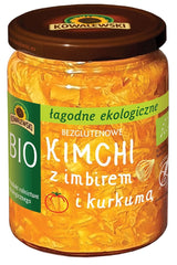 Kimchi au gingembre et curcuma doux sans gluten BIO 460 g - KOWALEWSKI