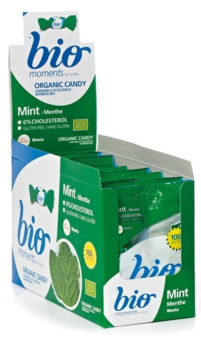 Bonbons à la menthe sans gluten 60g EKO CARAMELOS