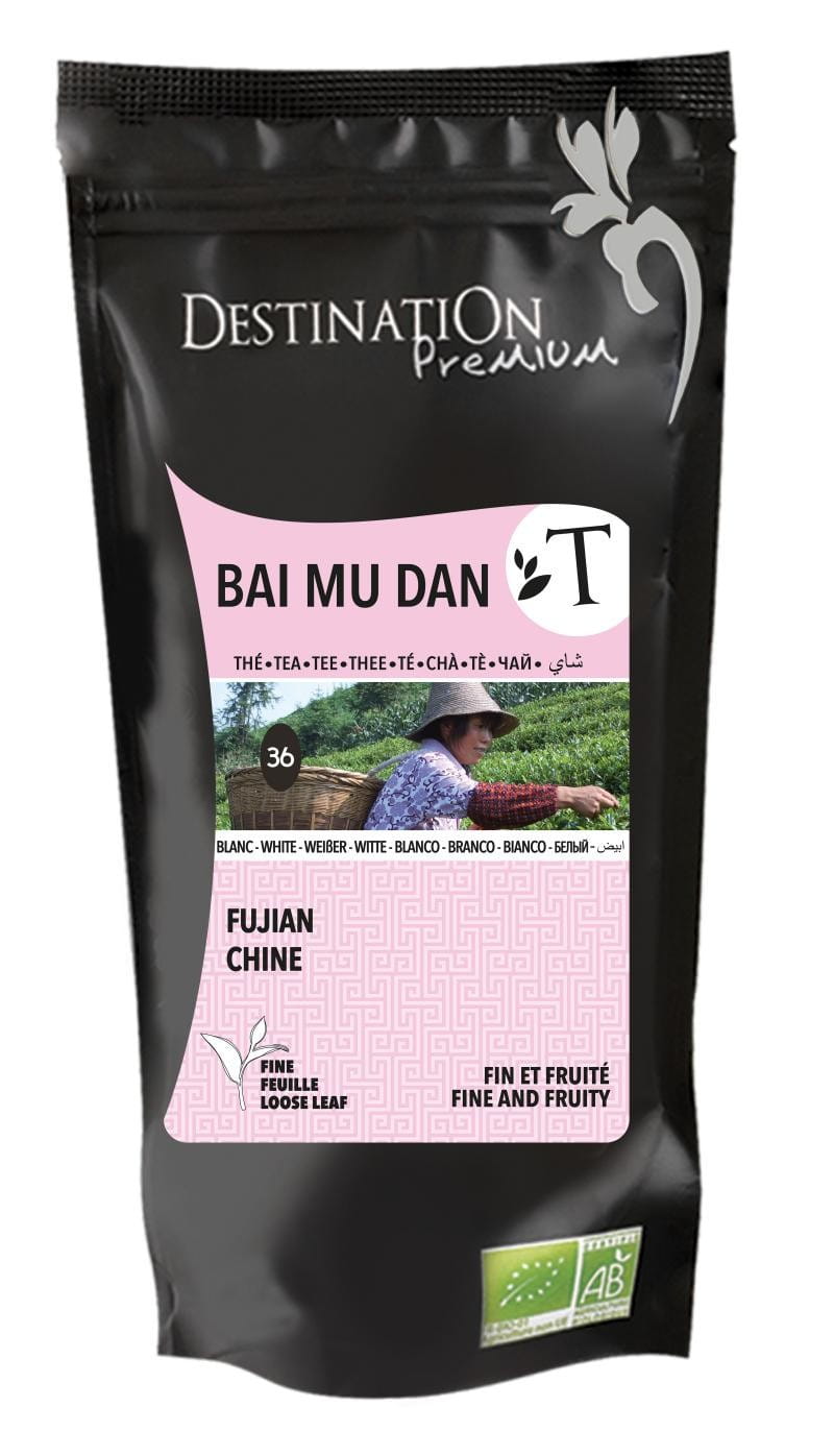 Thé blanc bai mu dan 30g EKO DESTINATION