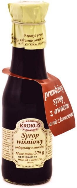 Sirop de cerise 375g KROKUS