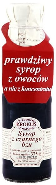 Sirop de sureau 375g KROKUS