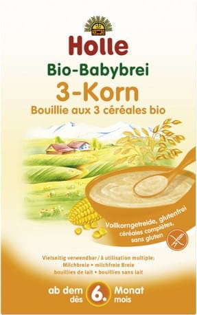 Kaszka 3 céréales sans produits laitiers sans gluten 250g EKO HOLLE