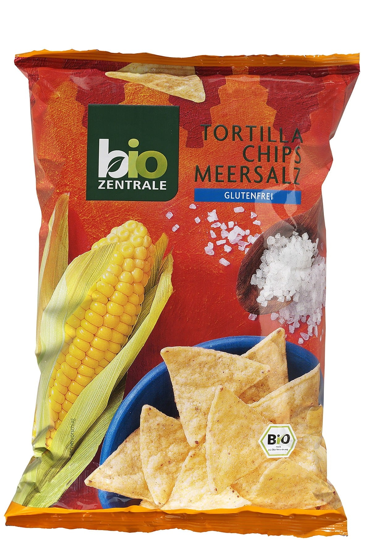 Chips tortilla au sel sans gluten 125g ECO BIO - ZENTRALE