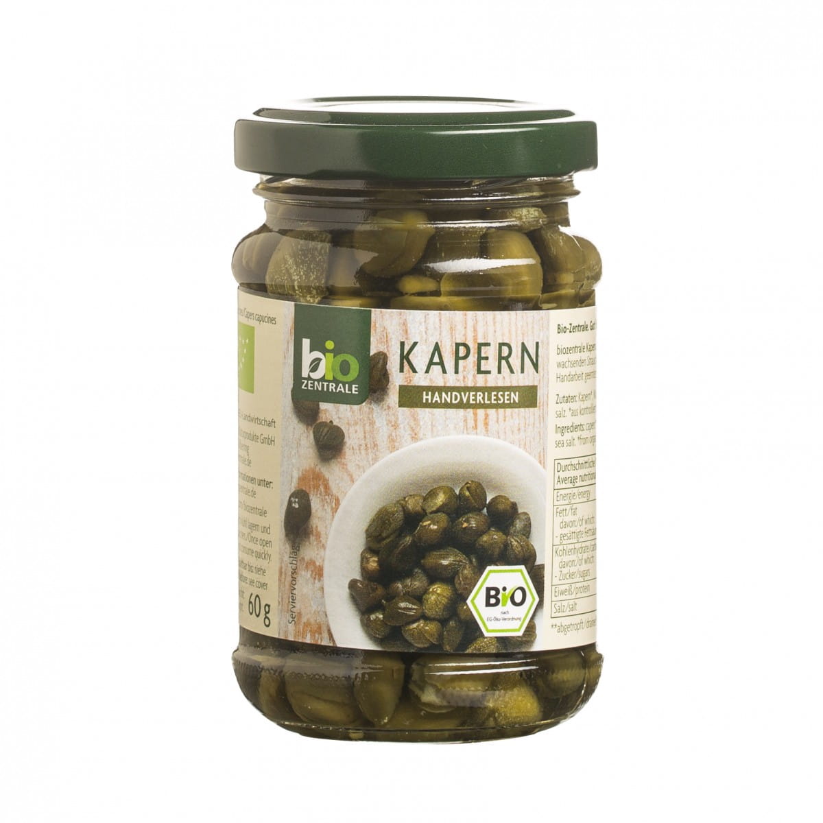 Câpres au vinaigre 90g ECO BIO - ZENTRALE