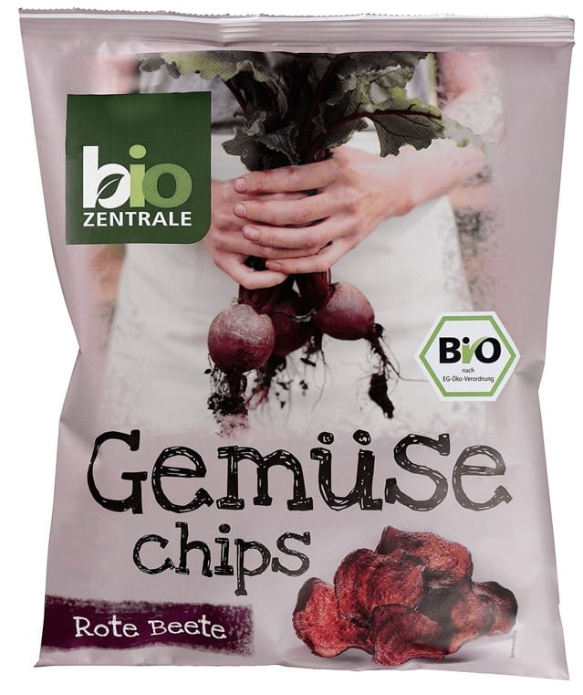 Chips de betterave sans gluten 90g ECO BIO - ZENTRALE