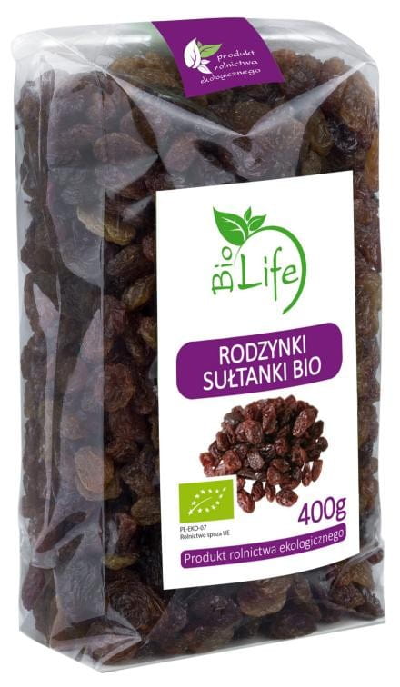 Raisins Sultana 400g EKO BIO LIFE