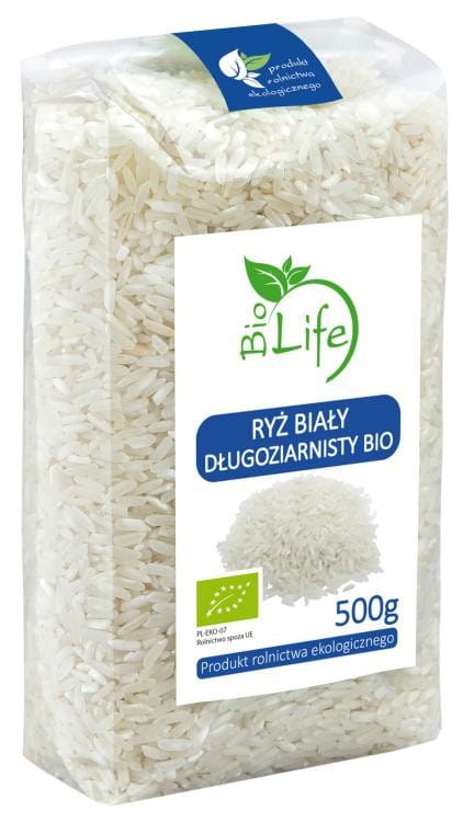 Riz blanc grain long 500g EKO BIO LIFE