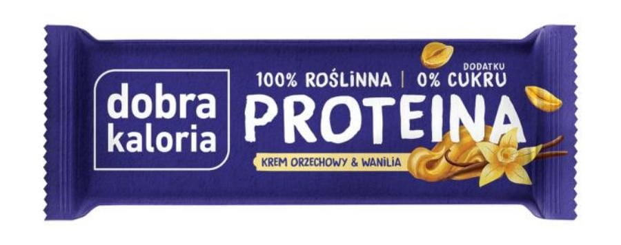 Barre protéinée beurre de cacahuète à la vanille 45g GOOD KALORIA