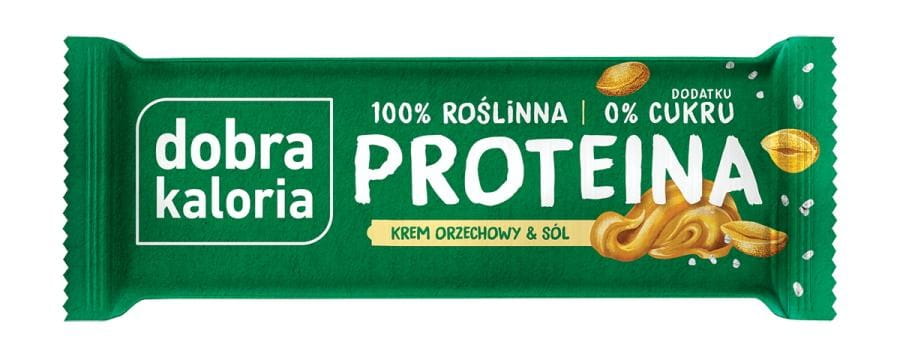 Barre protéinée beurre de cacahuète au sel 45g GOOD KALORIA