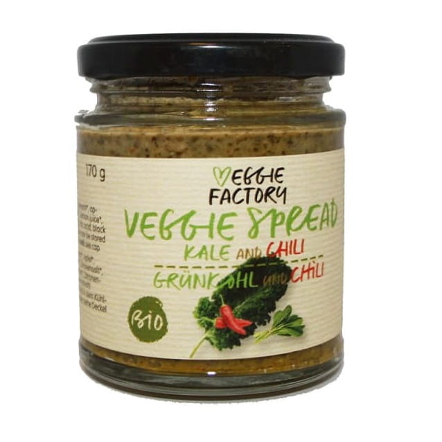 Pâte végétale au kale et piment 170g EKO VEGGIE FACTORY