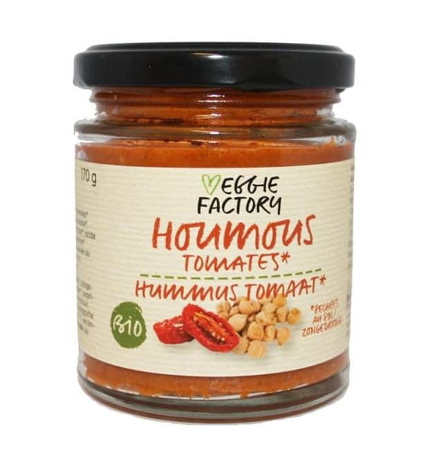 Houmous aux tomates séchées 170g EKO VEGGIE FACTORY
