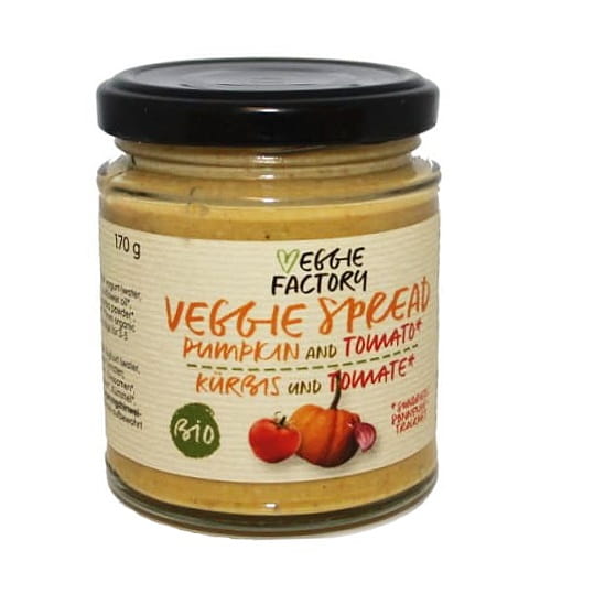Pâte végétale au potiron et tomate 170g EKO VEGGIE FACTORY