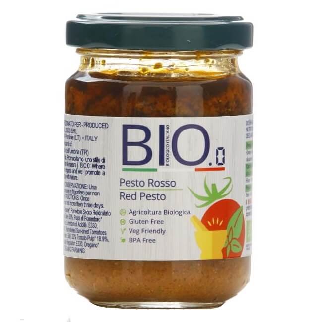 Pesto rosso sans gluten 130g EKO GESTAL