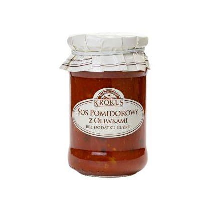 Sauce tomate aux olives 340g KROKUS