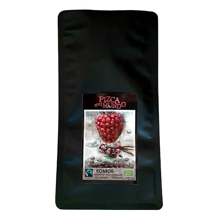 Komoe (framboise) chocolat chaud équitable BIO 750 g - PIZCA DEL MUNDO