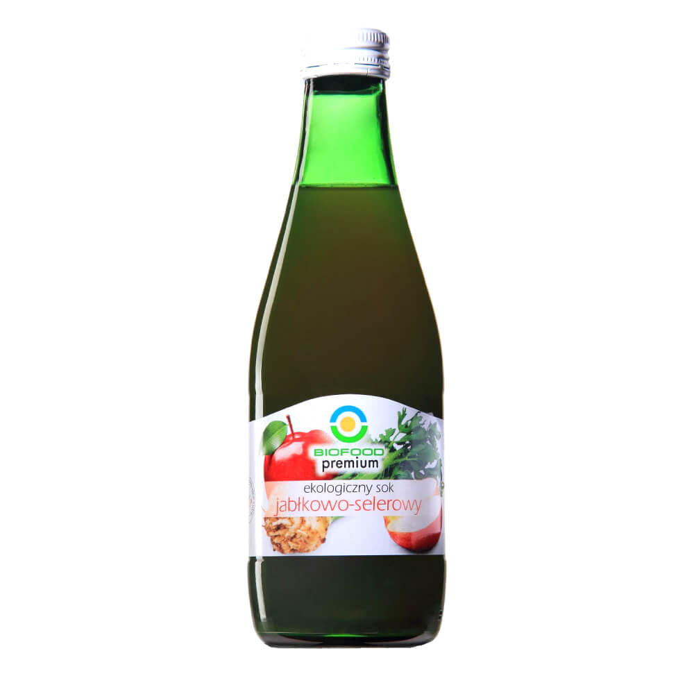 Jus de pomme et de céleri sans gluten NFC BIO 300 ml - BIO FOOD