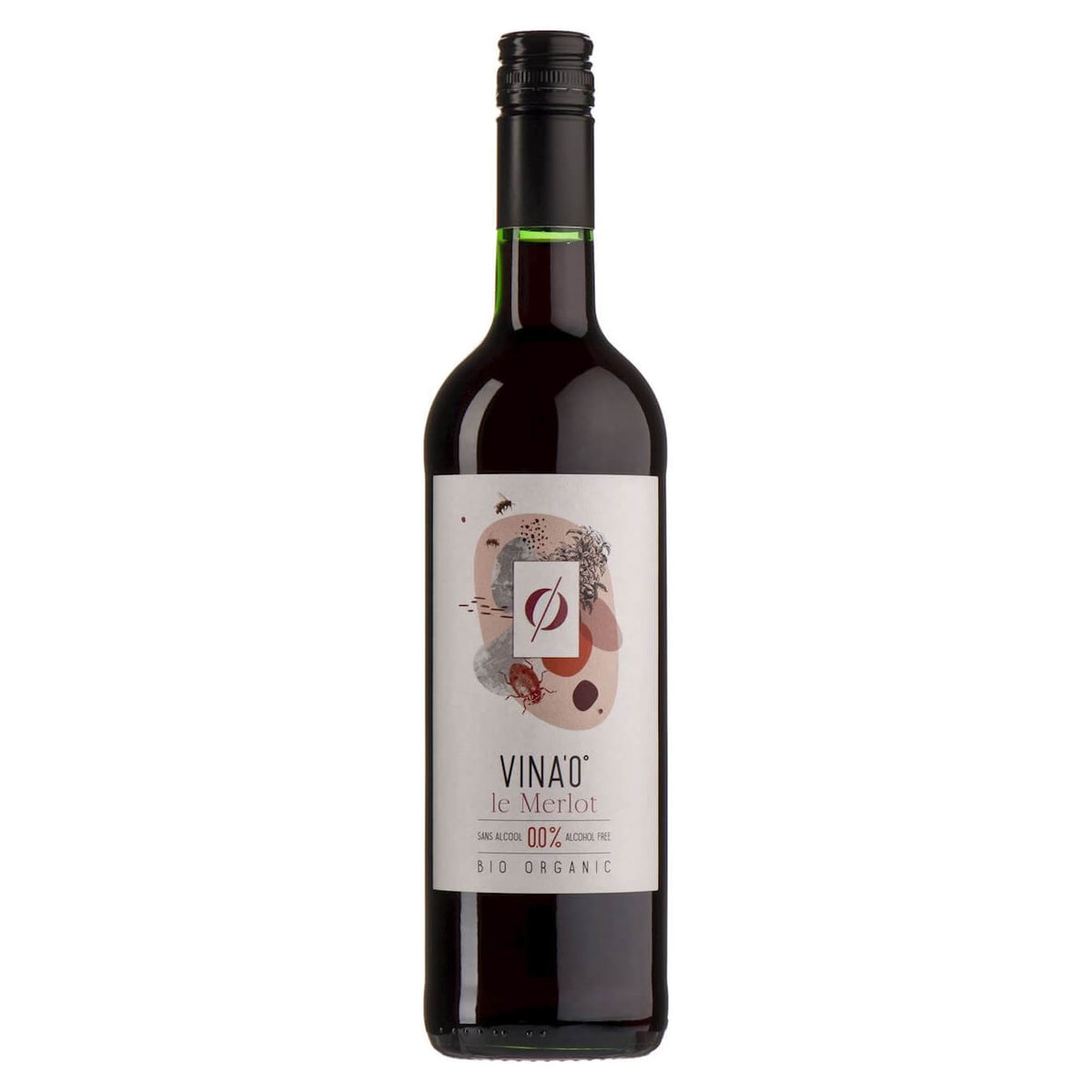 Le merlot sans alcool BIO 750 ml - VINA0
