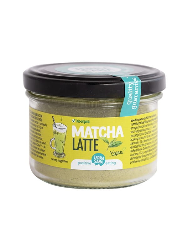 Boisson en poudre au thé vert matcha latte BIO 120 g - TERRASANA