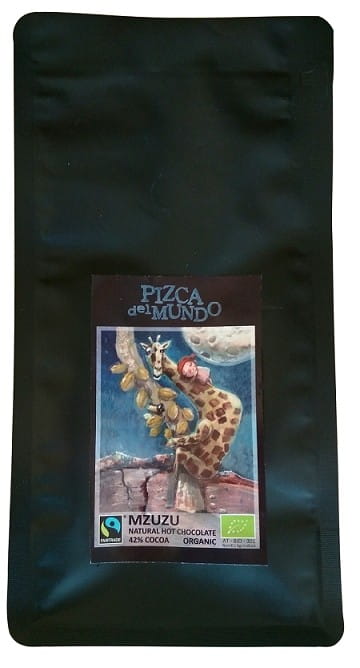 Chocolat chaud mzuzu (naturel) commerce équitable BIO 750 g - PIZCA DEL MUNDO