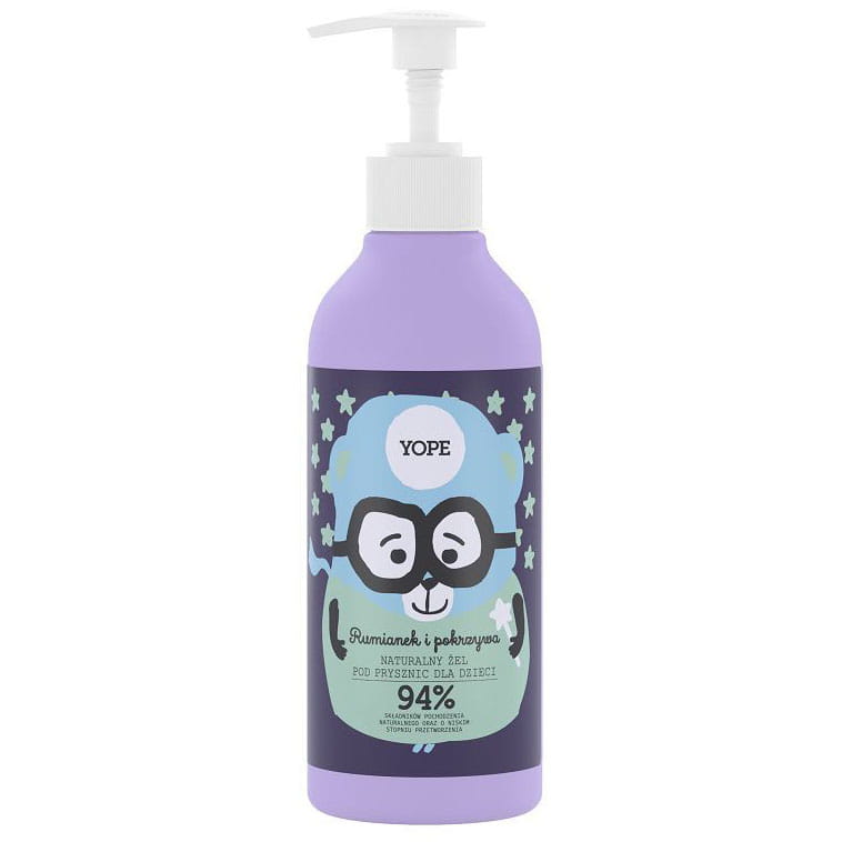 Gel douche bébé nourrissant naturel camomille et ortie 400ml YOPE