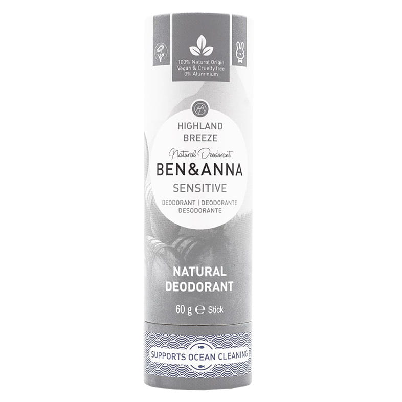 Déodorant stick sans soude Highland Breeze Sensible eco 60 g - BEN & ANNA